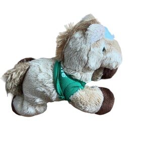 Aurora Horse Met Life‎ T Shirt Plush Stuffed Animal Tan Mini Flopsie